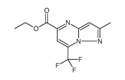 Pyrazolo[1,5-a]pyrimidine-5-carboxylic acid, 2-methyl-7-(trifluoromethyl)-, ethyl ester picture