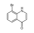 4(1H)-Quinolinone, 8-bromo结构式