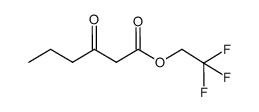 2,2,2-trifluoroethyl 3-oxohexanoate Structure