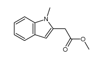 methyl 1-methyl-1H-indole-2-acetate Structure