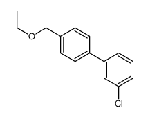 1-chloro-3-[4-(ethoxymethyl)phenyl]benzene Structure