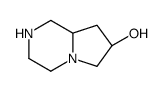 (6S,8R)-8-Hydroxy-1,4-diazabicyclo-[4.3.0]nonane结构式