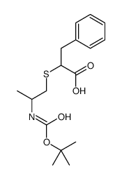 tert-butoxycarbonylalanyl-psi-thiomethylene-phenylalanine结构式