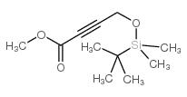 4-(TERT-BUTYL-DIMETHYL-SILANYLOXY)-BUT-2-YNOIC ACID METHYL ESTER Structure