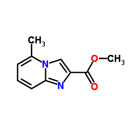 5-Methyl-imidazo[1,2-a]pyridine-2-carboxylic acid methyl ester structure