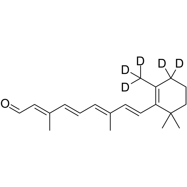 all-trans-Retinal-d5 structure