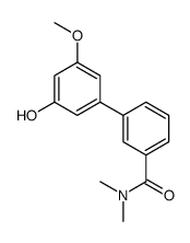 3-(3-hydroxy-5-methoxyphenyl)-N,N-dimethylbenzamide Structure