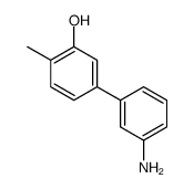 5-(3-aminophenyl)-2-methylphenol结构式