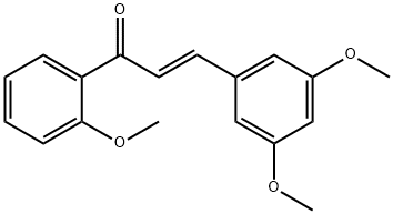 2-Propen-1-one, 3-(3,5-dimethoxyphenyl)-1-(2-methoxyphenyl)-, (2E)-结构式