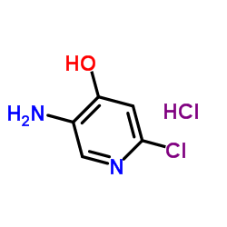 5-Amino-2-chloro-4-pyridinol hydrochloride (1:1)结构式