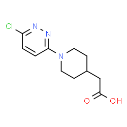 [1-(6-Chloro-pyridazin-3-yl)-piperidin-4-yl]-acetic acid picture