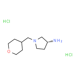 (R)-1-[(Tetrahydro-2H-pyran-4-yl)methyl]pyrrolidin-3-amine dihydrochloride图片