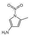 1-nitro-2-methyl-4-aminopyrrole结构式