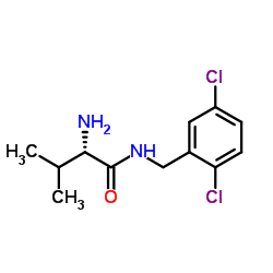 N-(2,5-Dichlorobenzyl)-L-valinamide结构式