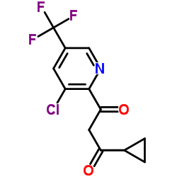 7-(3-Chloro-5-(trifluoromethyl)pyridin-2-yl)-5-Methyl-[1,2,4]triazolo[1,5-a]pyrimidine Structure