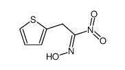 1-nitro-2-(thiophen-2-yl)ethan-1-one oxime结构式