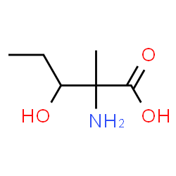 D-Norvaline, 3-hydroxy-2-methyl-, (3R)-rel- (9CI) structure