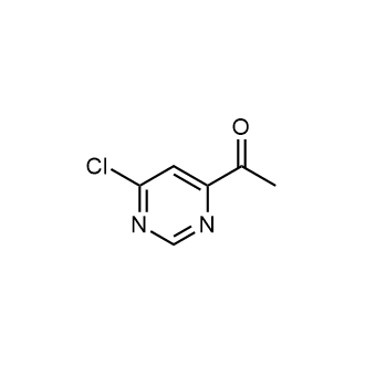 1-(6-氯嘧啶-4-基)乙-1-酮结构式