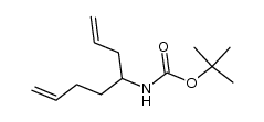 (±)-tert-butyl octa-1,7-dien-4-ylcarbamate Structure