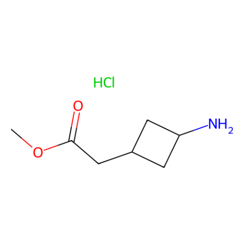 (3-Amino-cyclobutyl)acetic acid methyl ester hydrochloride图片