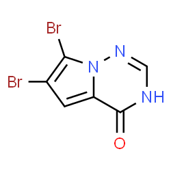 6,7-dibromo-3H,4H-pyrrolo[2,1-f][1,2,4]triazin-4-one picture