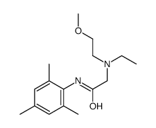 2-[ethyl(2-methoxyethyl)amino]-N-(2,4,6-trimethylphenyl)acetamide Structure