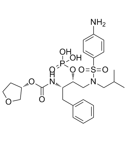 福沙那韦结构式