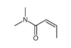 (E)-N,N-dimethylbut-2-enamide结构式