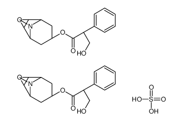 Scopolamine sulphate Structure