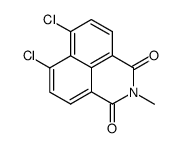 6,7-Dichloro-2-methyl-1H-benzo[de]isoquinoline-1,3(2H)-dione Structure