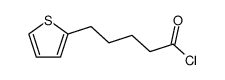 5-[2]thienyl-valeryl chloride Structure