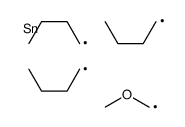 tributyl(methoxymethyl)stannane structure