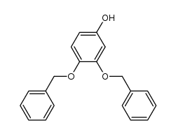 3,4-bis(benzyloxy)phenol Structure