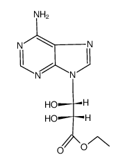 D-eritadenine ethyl ester Structure