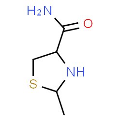 4-Thiazolidinecarboxamide,2-methyl-(8CI) Structure