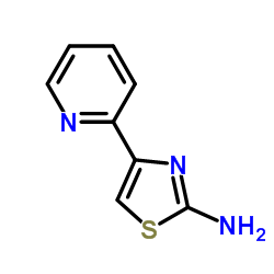 4-(2-Pyridinyl)-1,3-thiazol-2-amine structure