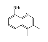 8-amino-3,4-dimethylquinoline Structure