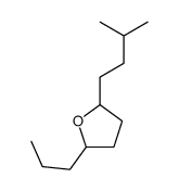 Tetrahydro-2-isopentyl-5-propylfuran结构式