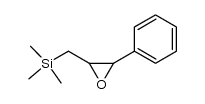 1-Phenyl-3-(trimethylsilyl)-1,2-epoxypropan Structure