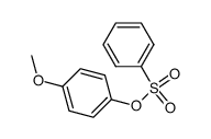 4-methoxyphenyl benzenesulfonate结构式