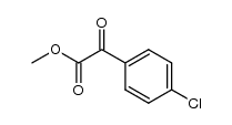 Methyl 2-(4-chlorophenyl)-2-oxoacetate Structure