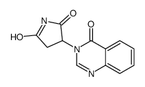 3-(4-oxoquinazolin-3-yl)pyrrolidine-2,5-dione Structure