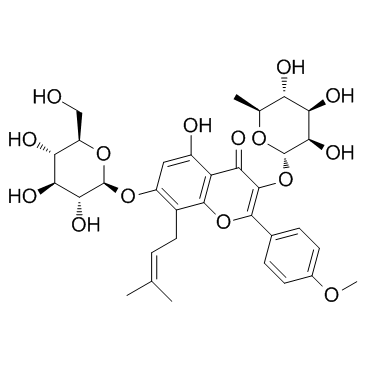 Icariin Structure