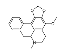 4-methoxy-7-methyl-6,7,7a,8-tetrahydro-5H-[1,3]dioxolo[4',5':4,5]benzo[1,2,3-de]benzo[g]quinoline Structure