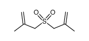 3,3'-sulfonylbis(2-methylprop-1-ene)结构式