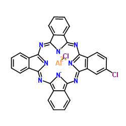 CHLORO ALUMINUM CHLORO PHTHALOYANINE structure