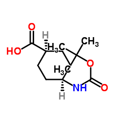 Boc-Cis-1,4-ACHC-OH Structure