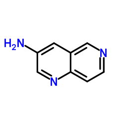 1,6-naphthyridin-3-amine结构式