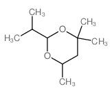 1,3-Dioxane,4,4,6-trimethyl-2-(1-methylethyl)-, cis- (9CI) picture