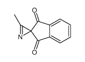 3-methylspiro[azirine-2,2'-indene]-1',3'-dione结构式